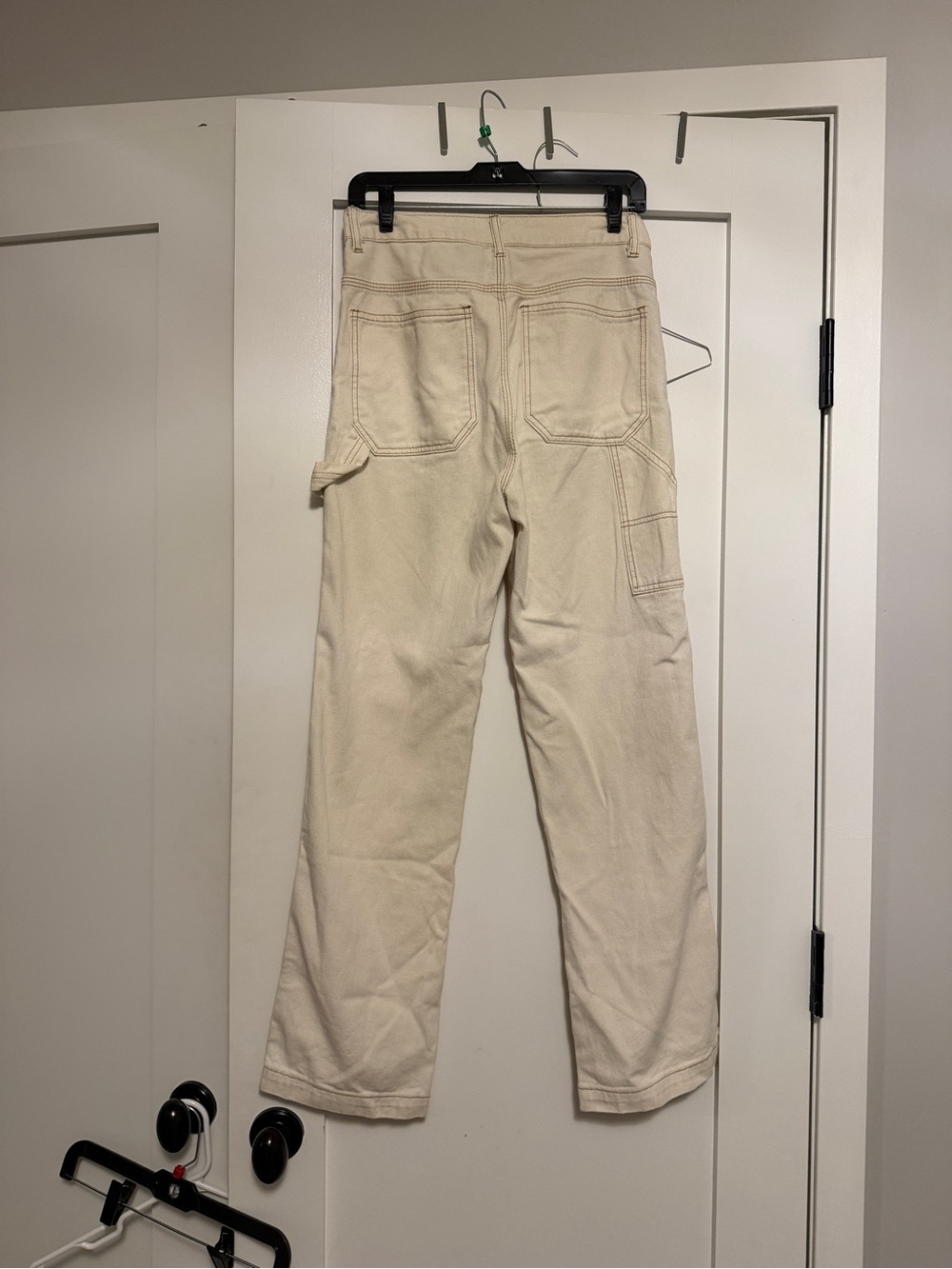 Ecru Carpenter Jeans size 27 - Picture 3 of 3
